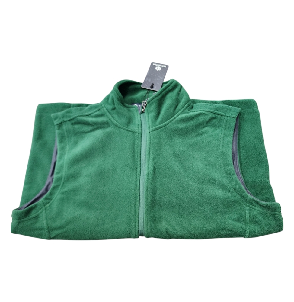 "Green Fleece Vest – Comfortable, Stylish, and Warm"